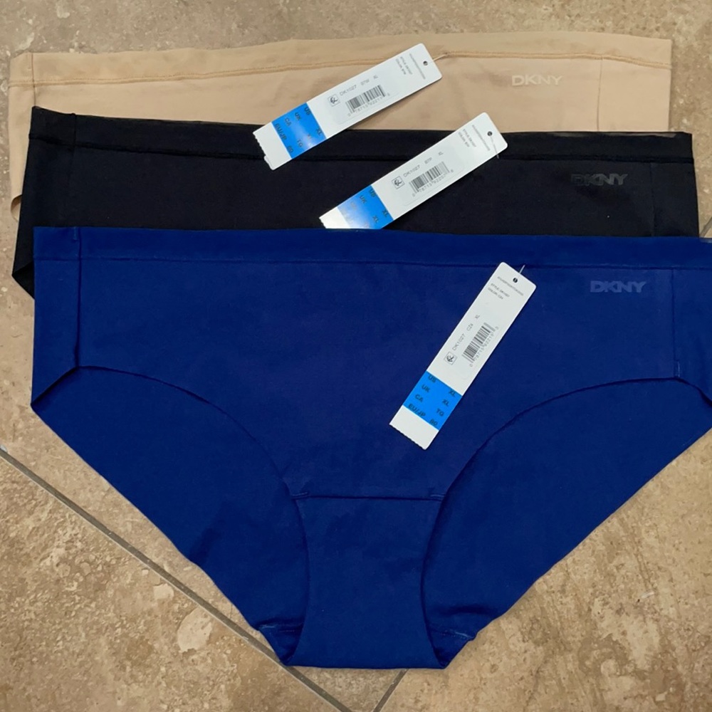 DKNY Panties Assorted 3Pair Size XL